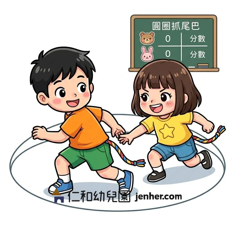 アクティビティ 5-1: しっぽ取りゲーム（円形チーム戦）